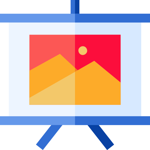 Icon representing PowerPoint
