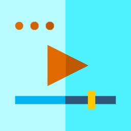 Icon representing video